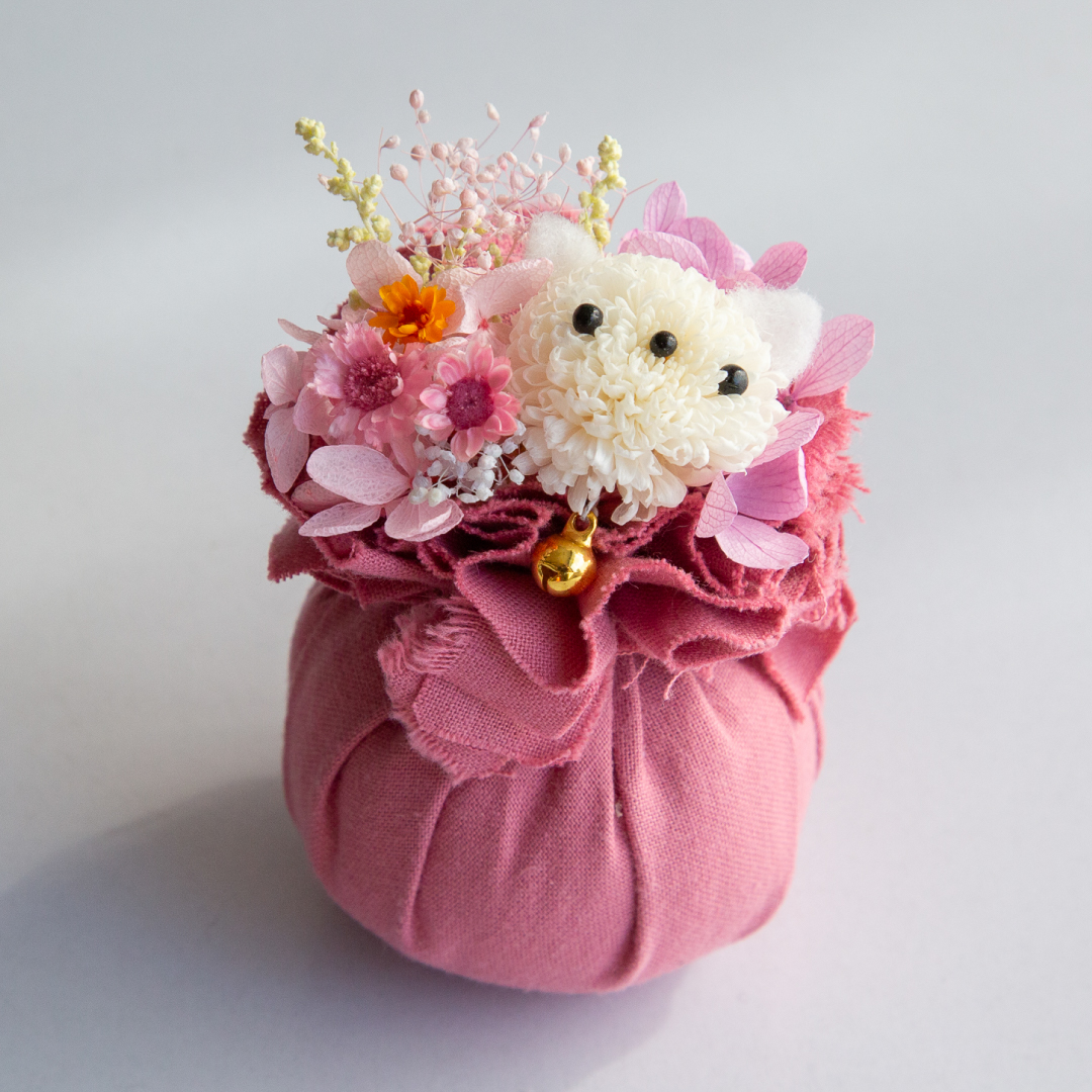 【販売開始4月下旬予定】サシェ・ルル（こねこ）ラッピングセット付き